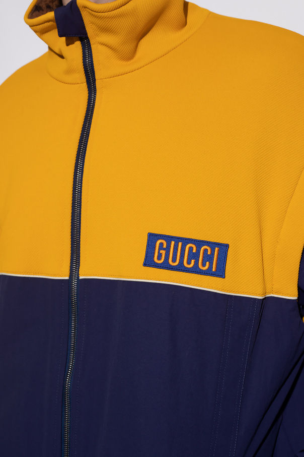 Gucci yellow outlet jacket